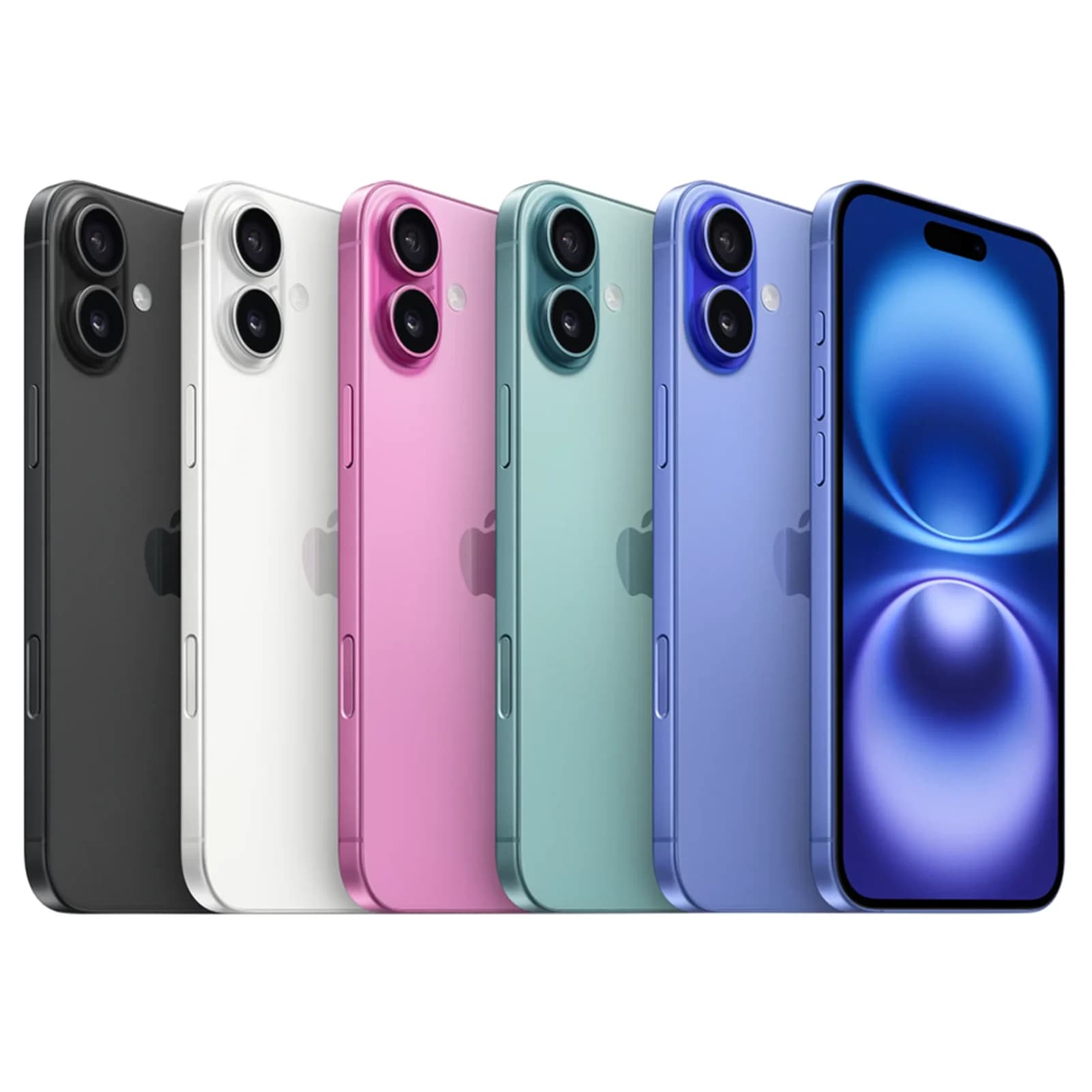 iPhone 16 dans ses différentes finitions