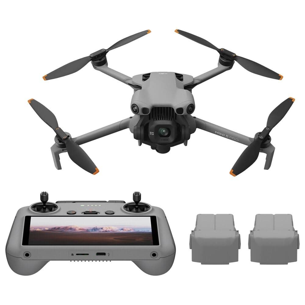 DJI Mini 5 Pro Fly More Combo — pack Fly More complet avec DJI RC 2
