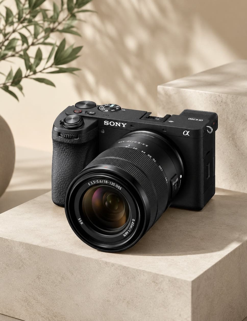 Sony α6700 — Kit objectif — appareil équipé de son objectif de kit