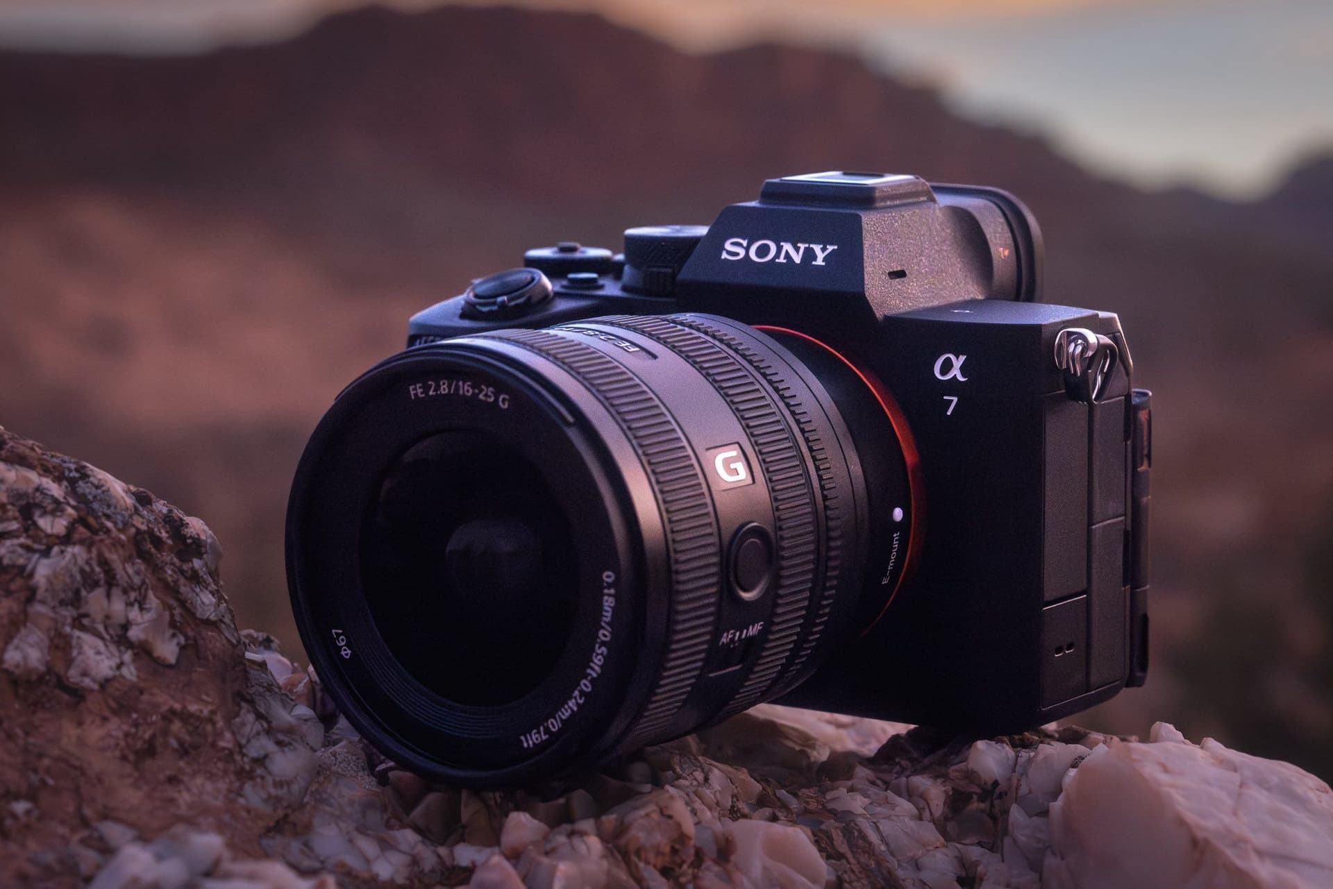Sony α7 V — vue rapprochée du Sony Alpha 7 V