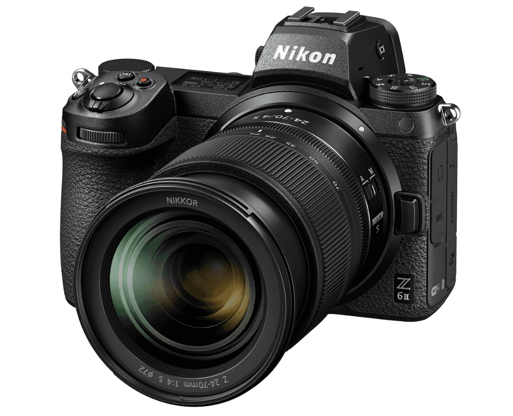 Nikon Z6 II — vue principale avec objectif